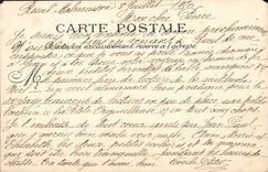 VINTAGE POSTCARD Paris Sainte Vault