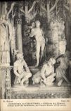 CPA La Cathedrale De Chartres Cloture du Choeur Jeune sort du tombeau Thomas Boudin