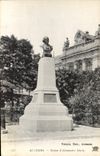 CPA Auxerre Statue d'Alexandre Marie