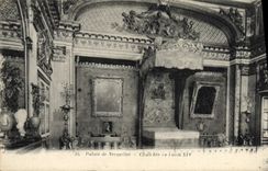 CPA Palais De Versailles Chambre de louis XIV