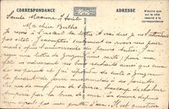 VINTAGE POSTCARD Trayas Seen On the Russet-red Peak D' Aurele and Cape