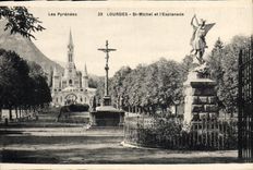 St pesado Miguel de la POSTAL de la VENDIMIA y explanada de I