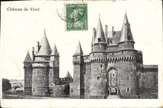 CPA Chateau De Vitre