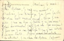 POSTAL De inscrito Estrasburgo I' Horloge de la VENDIMIA astronómico