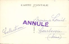 VINTAGE POSTCARD Dreux Vault Saintn Louis Burial Of the Family D' Orieans