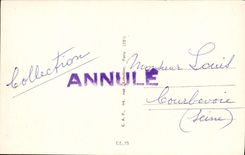 VINTAGE POSTCARD Dreux La Chapelle St Louis