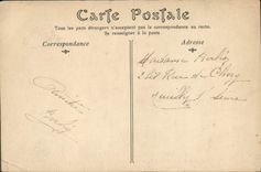 CPA Chateau De Chantilly Cote Ouest