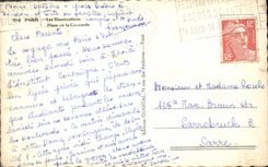 CPM Paris Les Illuminations Place De La Concorde