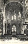 CPA Troyes Interieur De I'Eglise Saint Nicolas