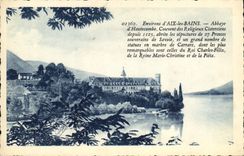 CPA Environs D'Aix Les Bains Abbaye d'Hautecombe