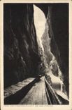 VINTAGE POSTCARD Ende Der Taminaschlucht EIB Bad Pfafers