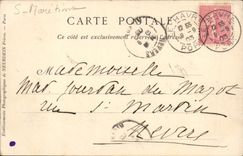 VINTAGE POSTCARD Le Havre Heavy sea