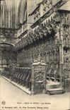 CPA Eglise De Brou Les Stalles