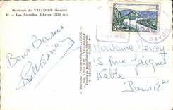 MODERN CARD Surroundings De Valloire the Needles D' Arves