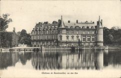 CPA Chateau De Rambouillet Vu Des Iles