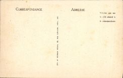 CPA Auxerre La Prefecture Colonnes Romanes