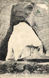 VINTAGE POSTCARD Etretat Manneporte I' Aiguille And the Gate Of Downstream