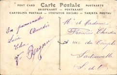 VINTAGE POSTCARD Etretat Manneporte I' Aiguille And the Gate Of Downstream