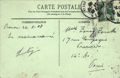 VINTAGE POSTCARD Rouen Law courts the room of the Lost Steps