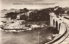 CPA Marseille La Corniche Pont De La Fausse Monnale