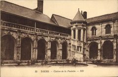 CPA Tours Cloitre De La Psalette