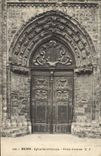 CPA Blois Eglise Saint Nicolas Porte D'Entree