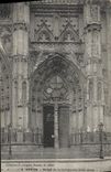 VINTAGE POSTCARD Nantes Gate Of the Cathedral