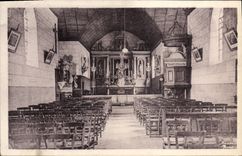 CPA Lassy L'Interieur De I'Eglise