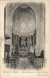 CPA Le Petit Andely Eglise Saint Sauveur La Nef