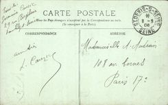 POSTAL de la VENDIMIA la abadía Saint de la tumba de Denis de Louis XII y de Anne de Bretaña