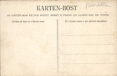 VINTAGE POSTCARD Interior Locronan De I' Eglise the tomb of Ronan Saint