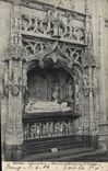 VINTAGE POSTCARD Borough Church Husks Mausoleum Of Marguerite De Boubon