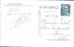 CPM Nice Quai Des Etats Unis La baie aux Anges