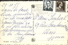 MODERN CARD Brussels Town hall