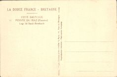 VINTAGE POSTCARD Pointe Of the Strong current Places Of Sarah Bersharot