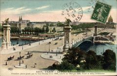 CPA Paris Le Pont Alexandre III