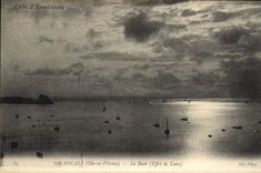 CPA Cancale La Rade Effet de kune