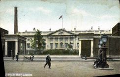 POSTAL de la VENDIMIA real el Londres Mint