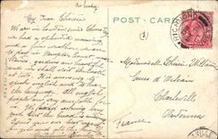 POSTAL de la VENDIMIA real el Londres Mint