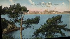 POSTAL Dinard de la VENDIMIA el vizconde Seen en Dinard