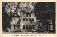 CPA Auxerre La Prefecture Ancien Palais Episcopal
