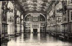 CPA Fontainebleau Galerie Henri II