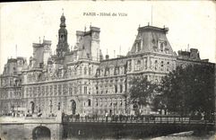 CPA Paris Hotel De Ville