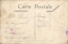 VINTAGE POSTCARD Paris Royal Bridge And Pavillon de Flore