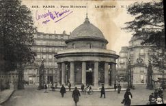 CPA Paris Parc Monceau La Rotonde