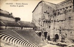 CPA Orange Theatre Romain Gradins de gauche