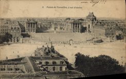 VINTAGE POSTCARD Palate Of Versailles As the crow flies
