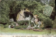 CPA Parc De Versailles Bains Et Grotte D'Apollon