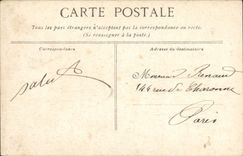 VINTAGE POSTCARD Park Of Versailles Baths And Cave Of Apollo