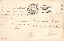 POSTAL Roma Chiesa Di S Lenient de la VENDIMIA